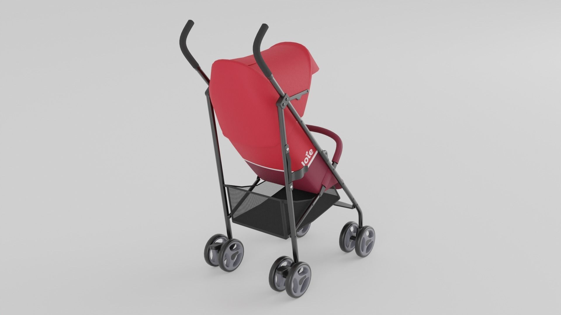 Joie Nitro LX Strollers for Babies Collection  S Low-poly 3D model_4