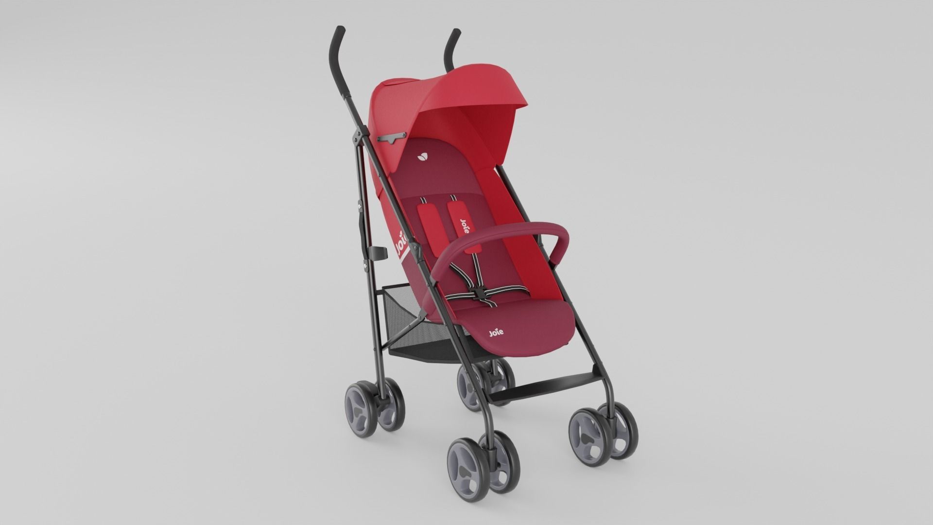 Joie Nitro LX Strollers for Babies Collection  S Low-poly 3D model_3