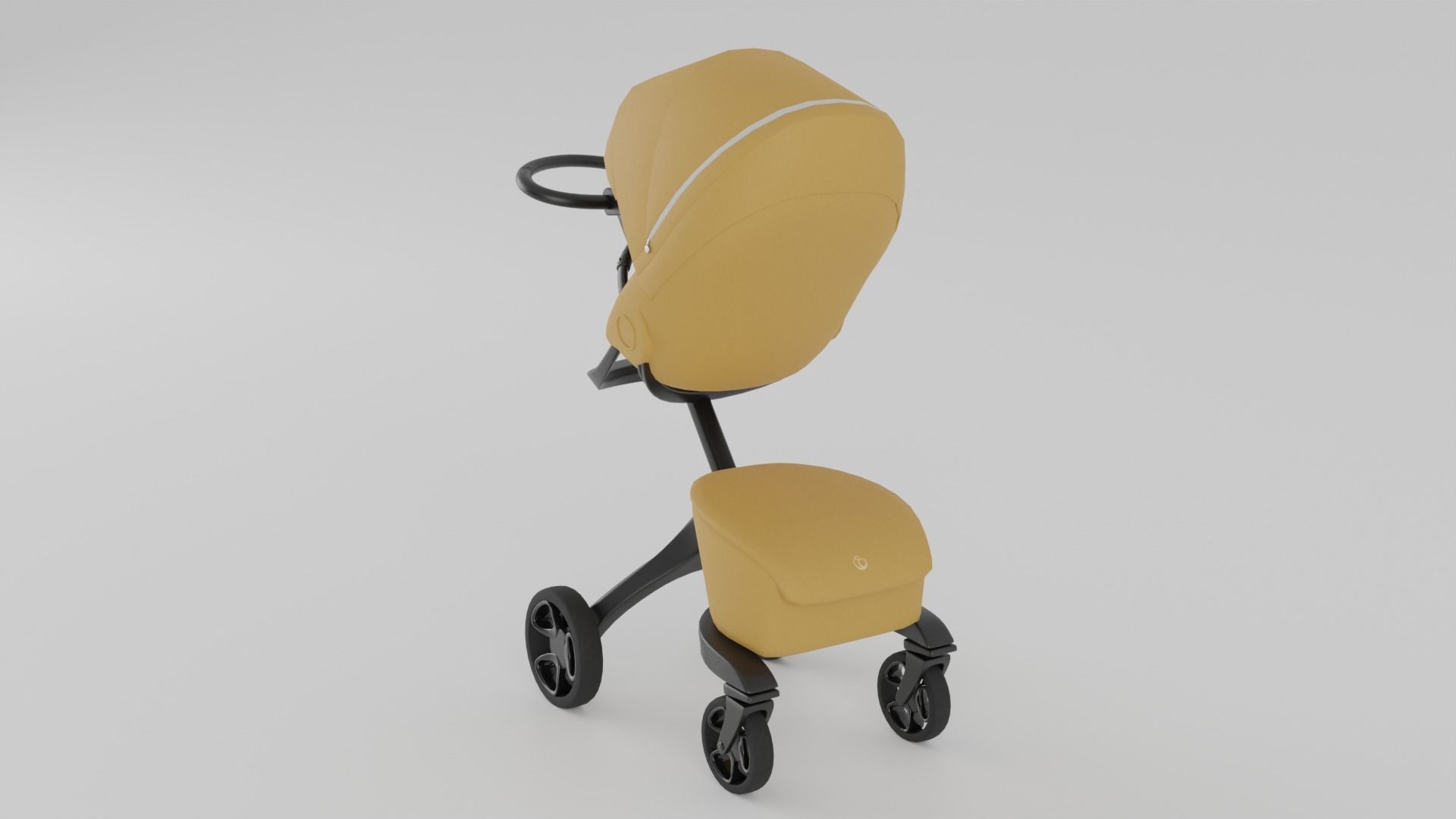 Stokke Xplory X Baby Strollers  Collection 4 Colours S Low-poly 3D model_14