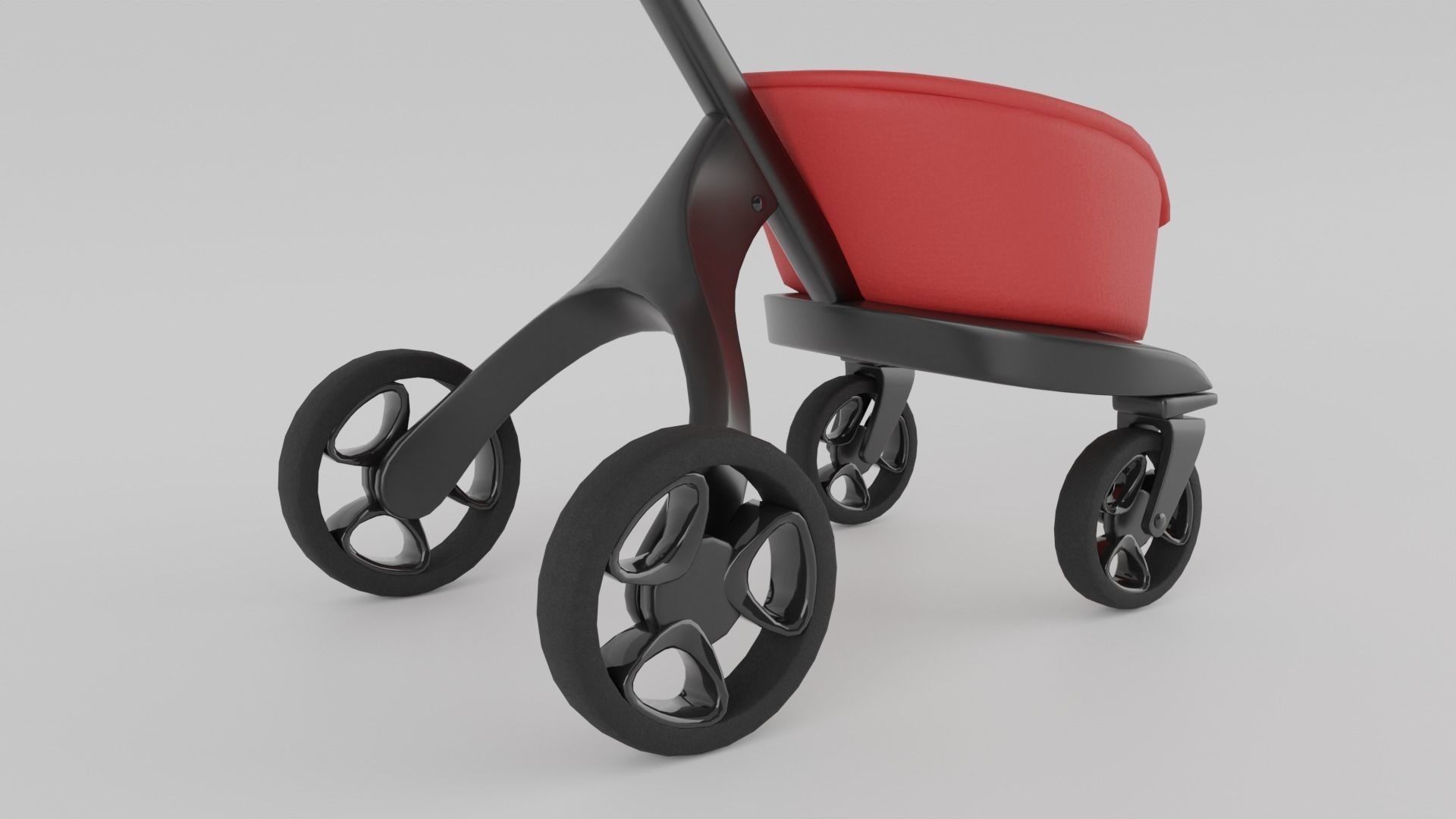 Stokke Xplory X Baby Strollers  Collection 4 Colours S Low-poly 3D model_6
