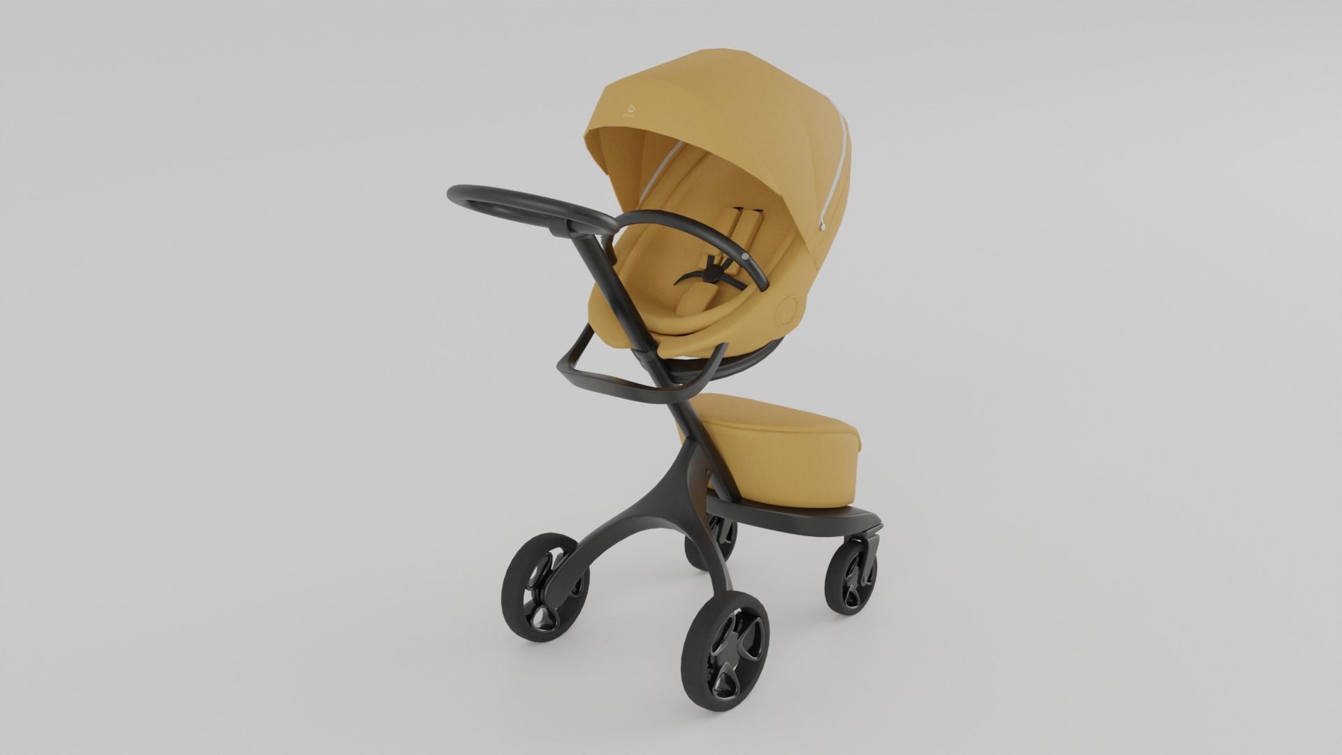 Stokke Xplory X Baby Strollers  Collection 4 Colours S Low-poly 3D model_13