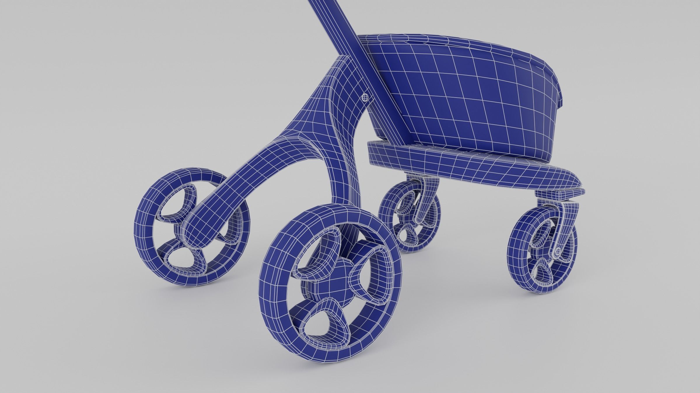 Stokke Xplory X Baby Strollers  Collection 4 Colours S Low-poly 3D model_18