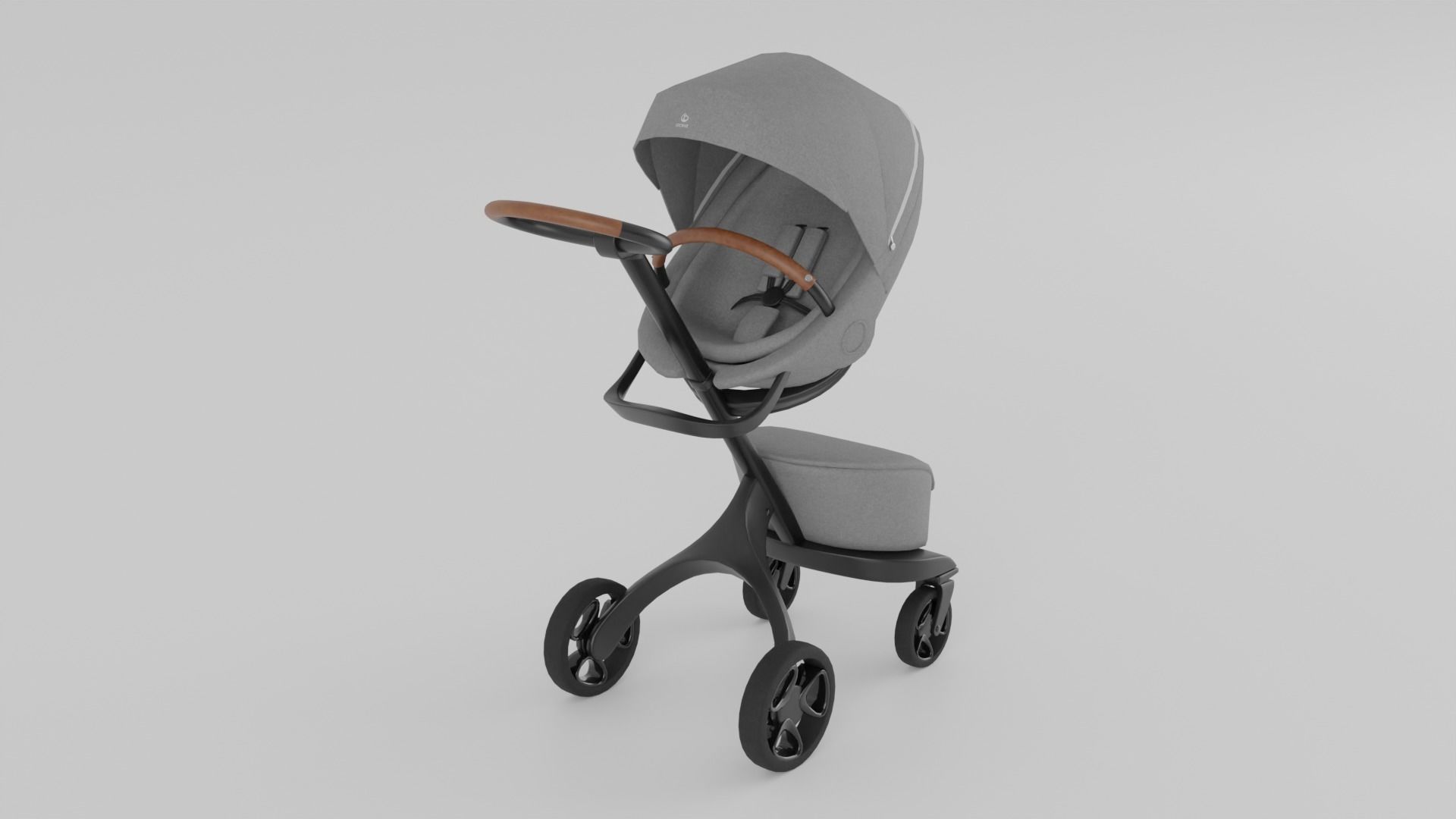 Stokke Xplory X Baby Strollers  Collection 4 Colours S Low-poly 3D model_10