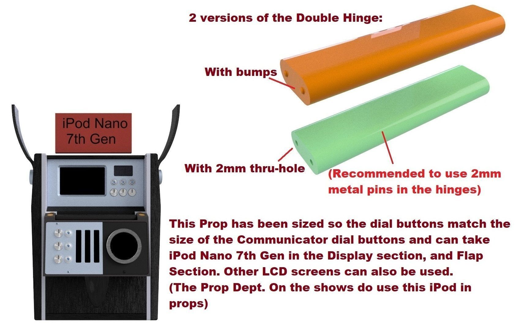Strange New Tricorder 3D print model_12