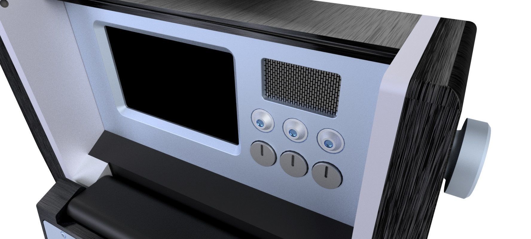 Strange New Tricorder 3D print model_3