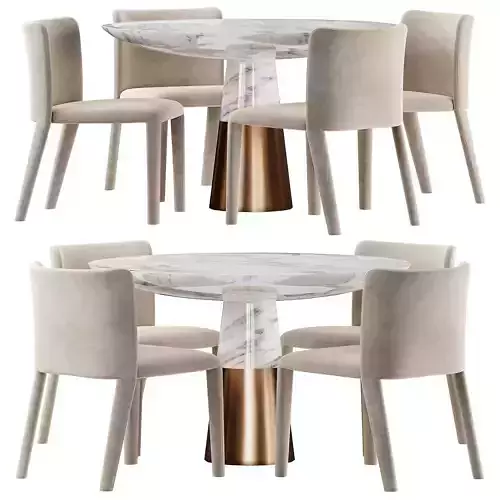 Potocco Lars dining table set