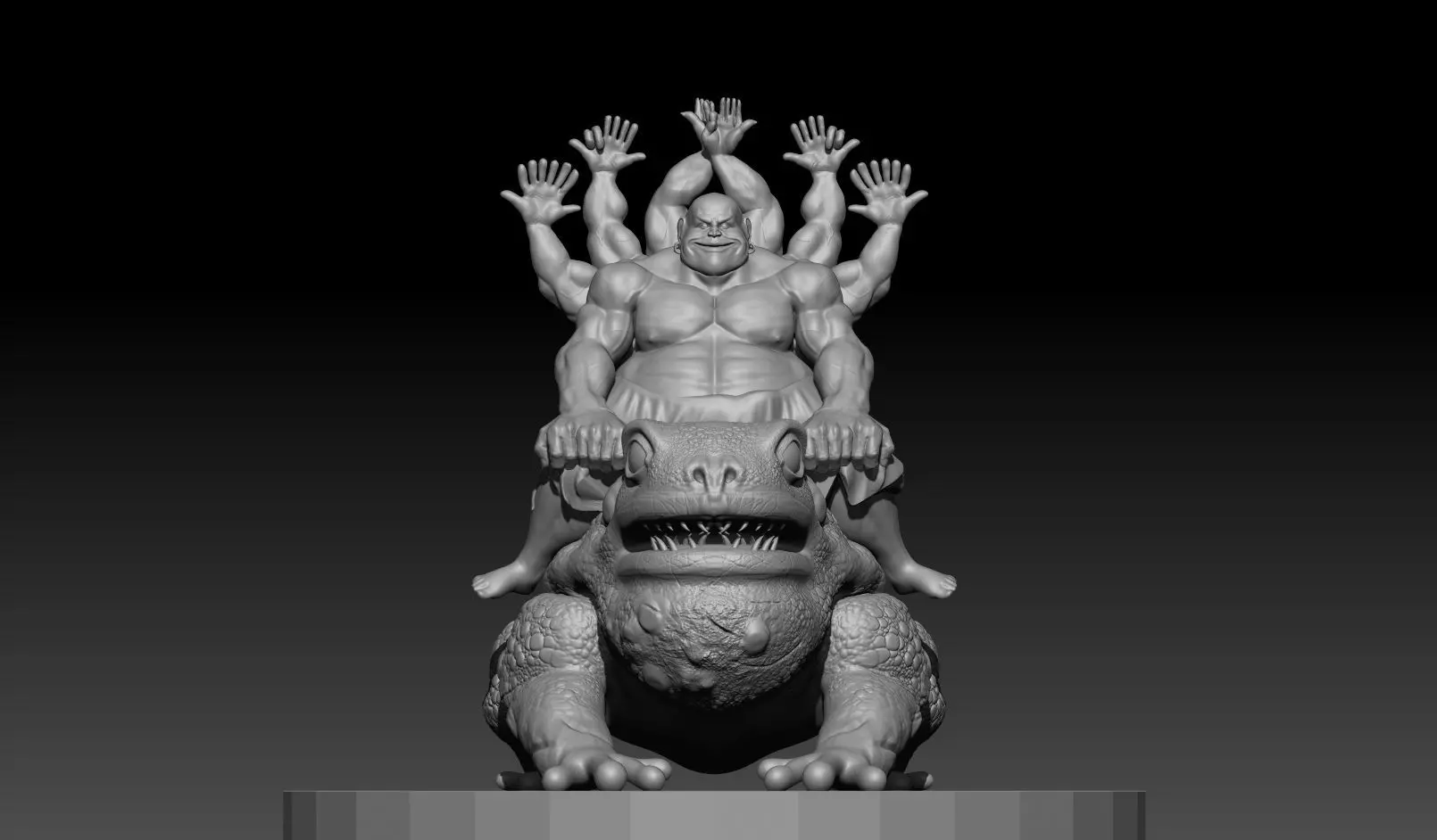Thodanga Thodanga Raj Comics charcter 3D model