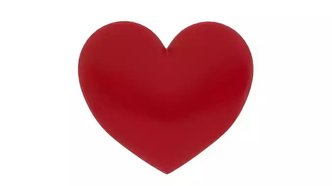 Heart Low poly Low-poly 3D model