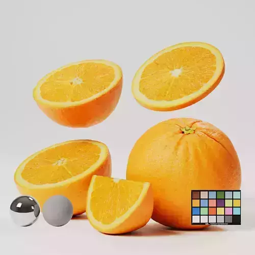 Orange 3D model