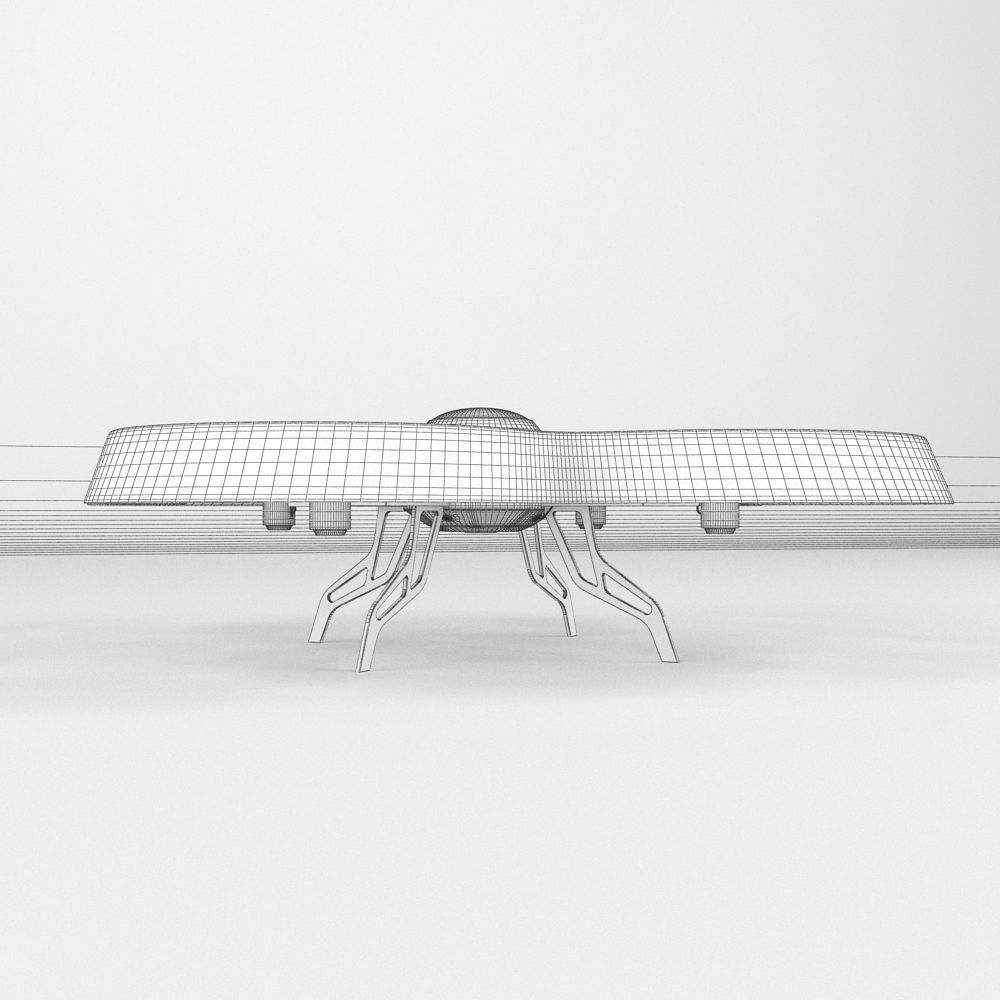 Generic Quadcopter Drone 3D model_6