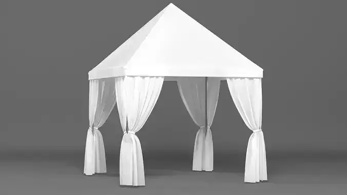Party Tent 7 3D model