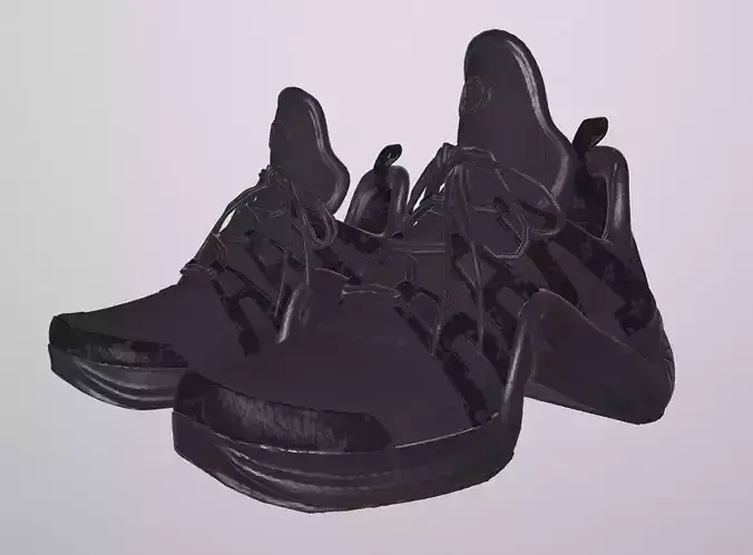 LOUIS VUITTON ARCLIGHT SHOES PBR Low-poly 3D model