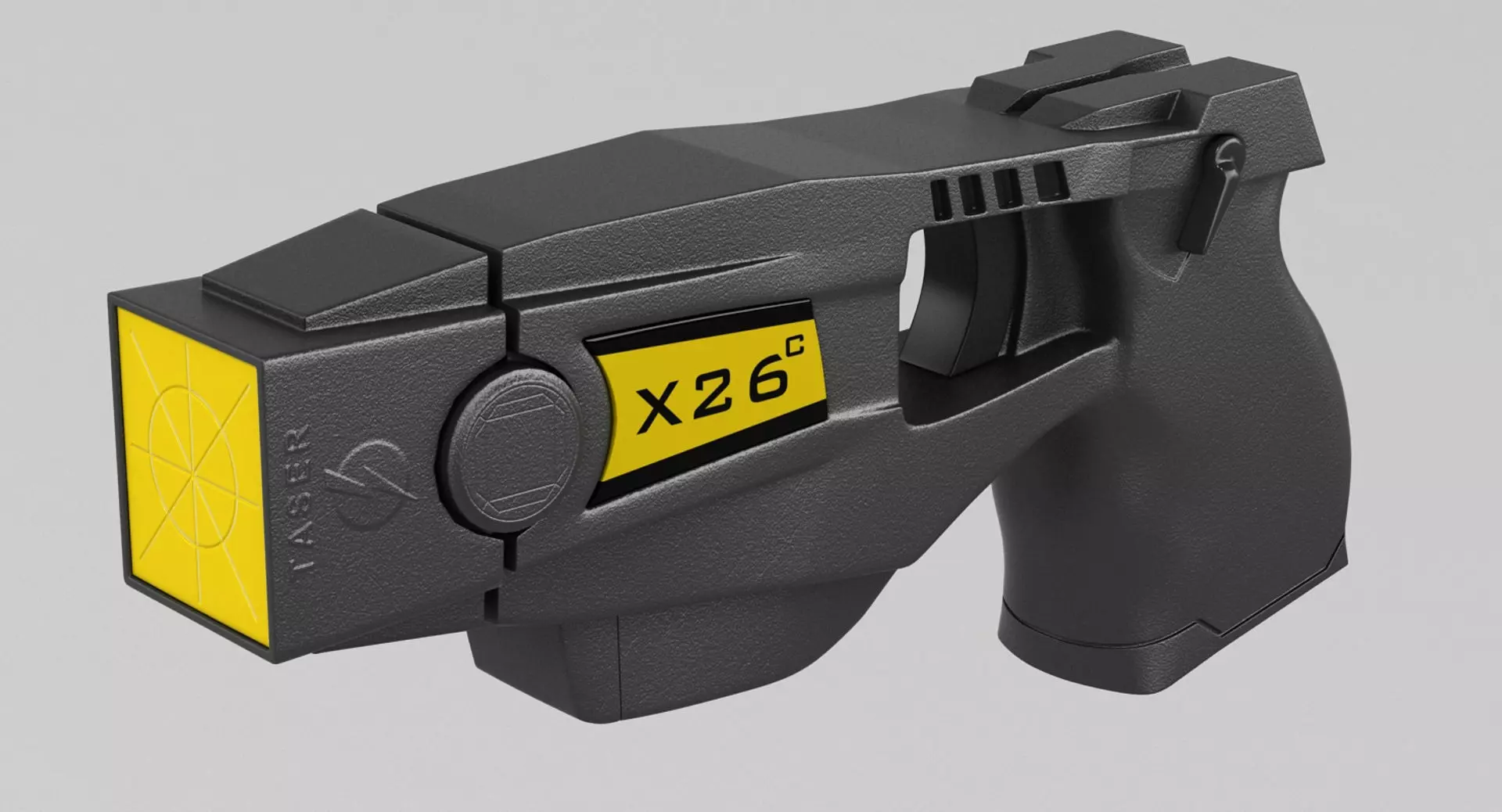 Taser Stun Gun 3D model_0