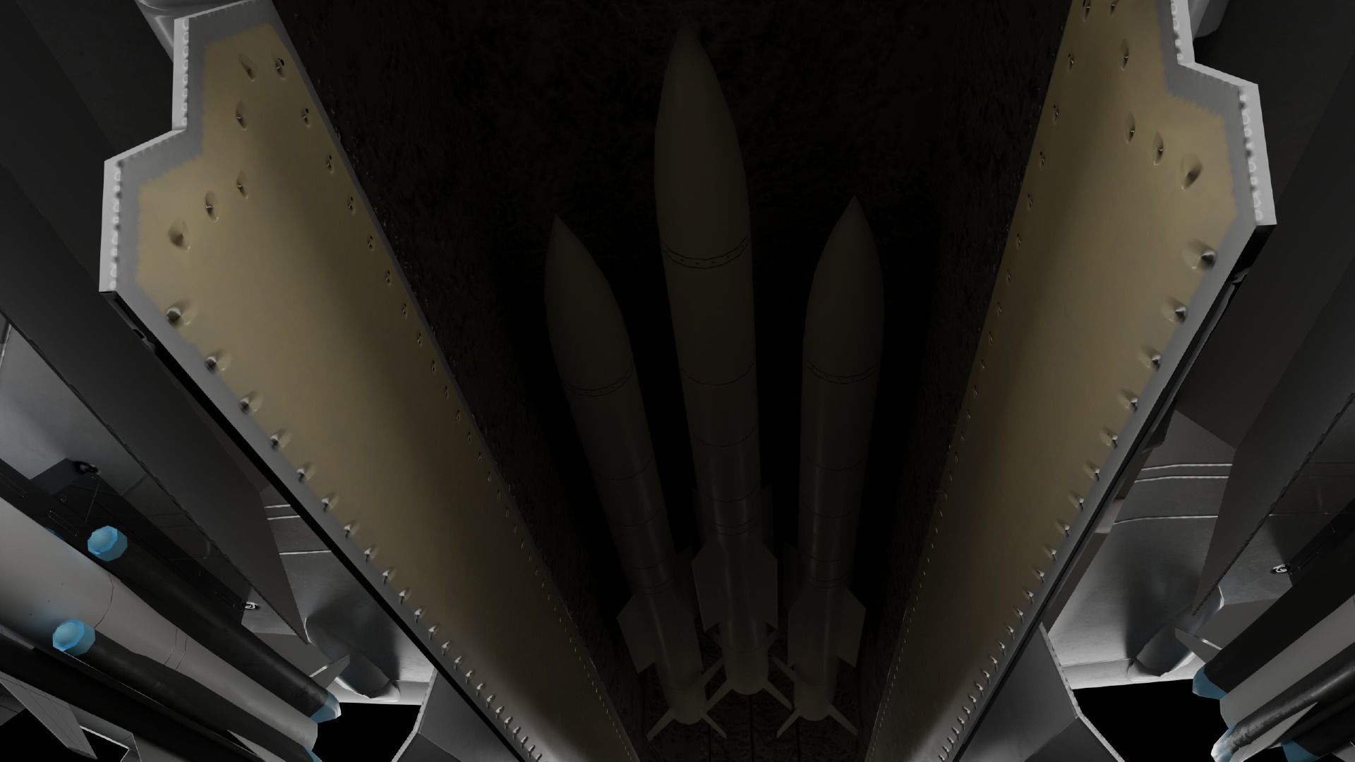 LTS Sukhoi T-75 Checkmate  Low-poly 3D model_16