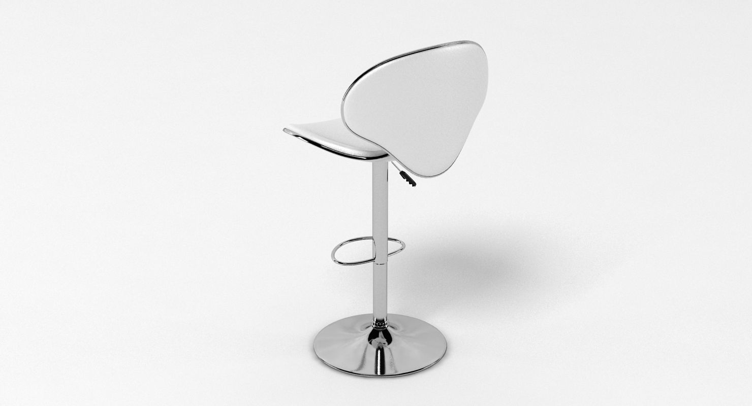 LexMod Saddleback Fly Bar Stool 3D model_8