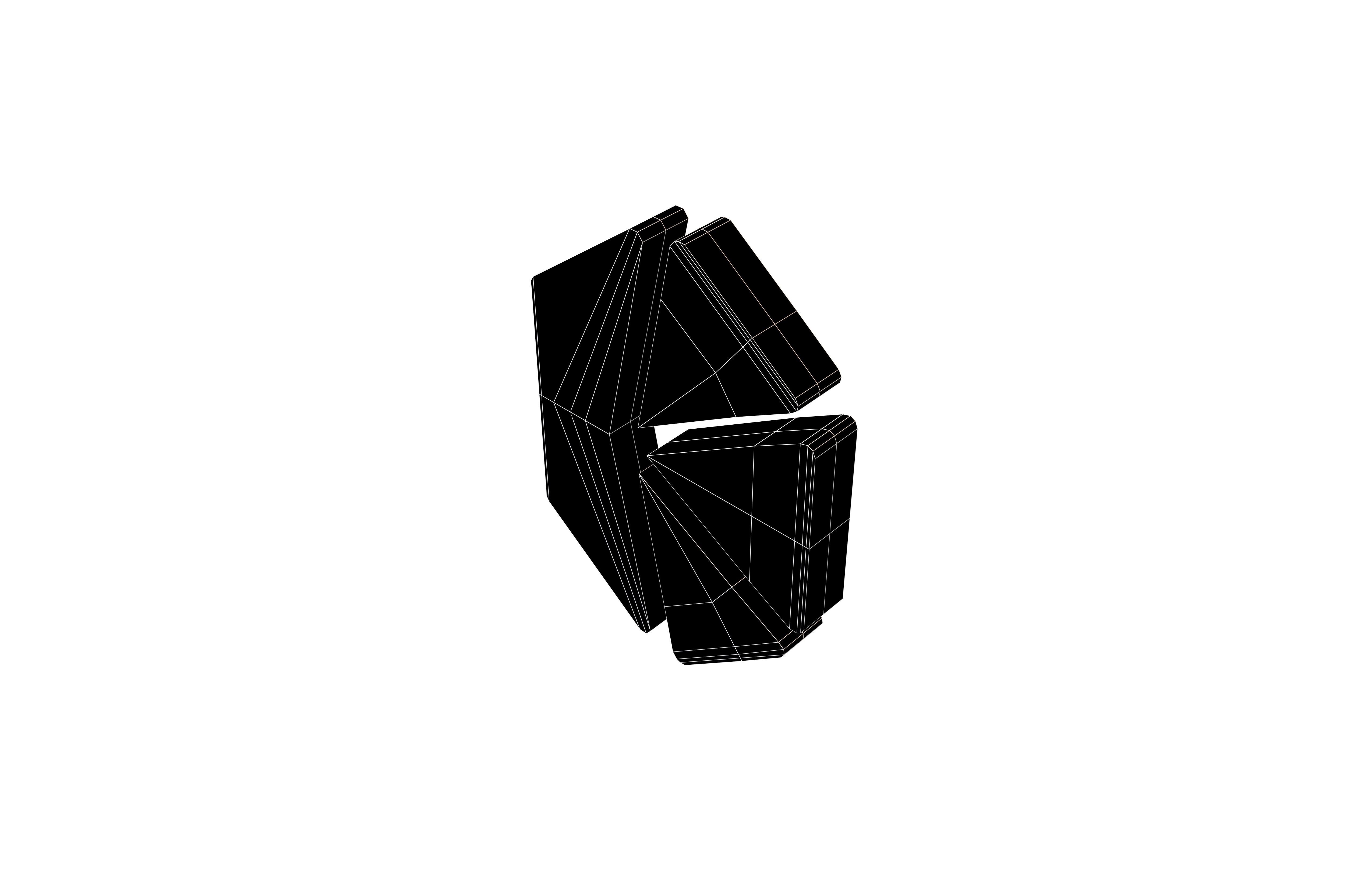 Kyber Network Crystal v2 Coin v1 002 Low-poly 3D model_5