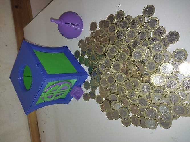 piggy bank 3D print model