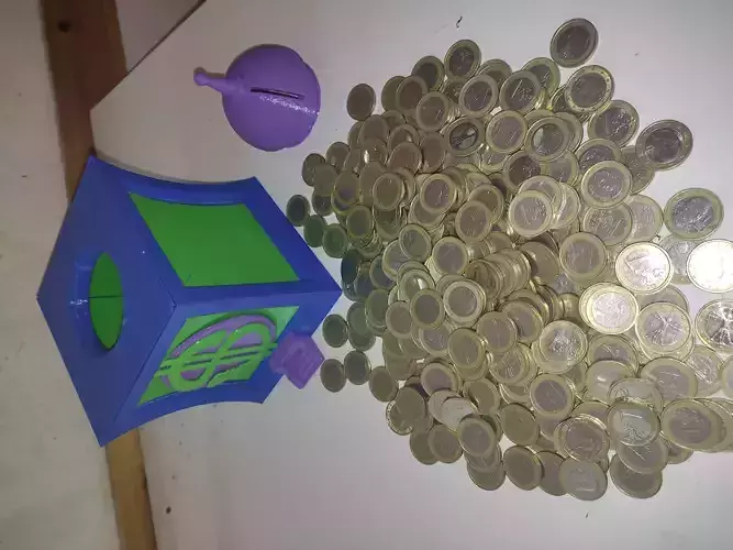 piggy bank 3D print model