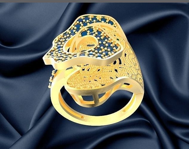 ring 18k 3D print model