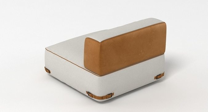 Fendi Soho Sofa 2 3D model 6