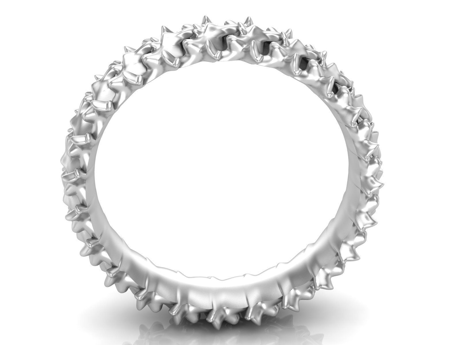 Spine Ring 6 mm Length 3D print model_1