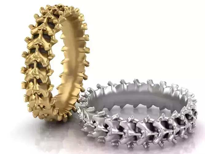 Spine Ring 6 mm Length 3D print model