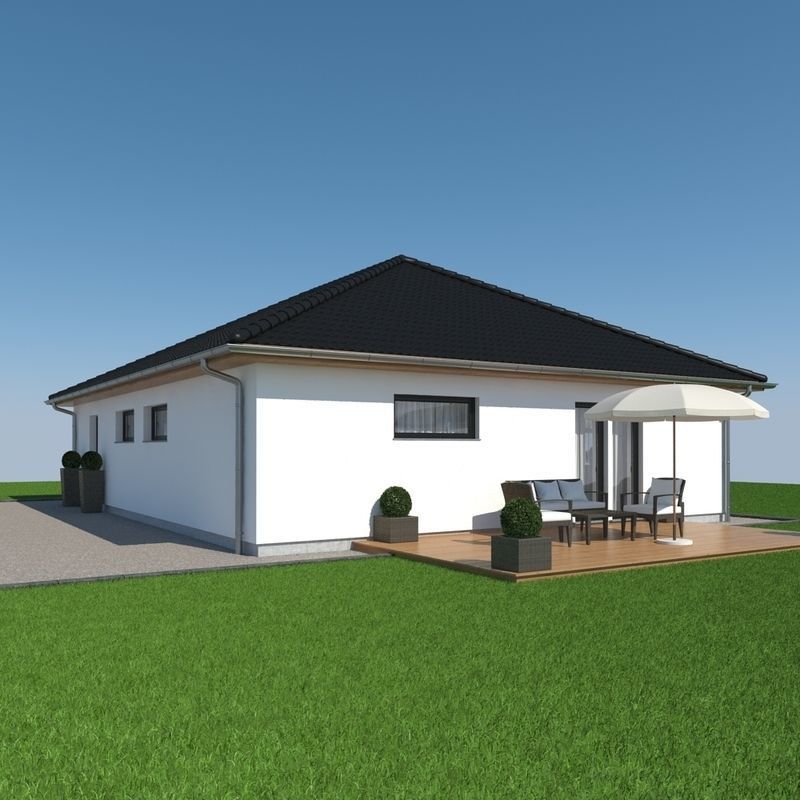 Family House 3 3D model_1