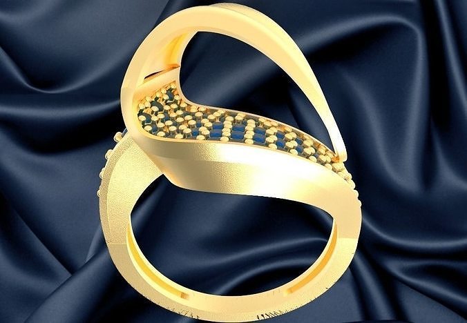 ring 18k 3D print model
