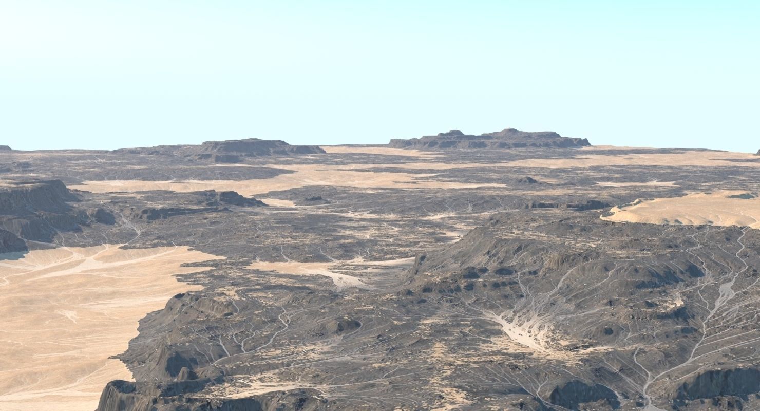 Desert 12 3D model_1