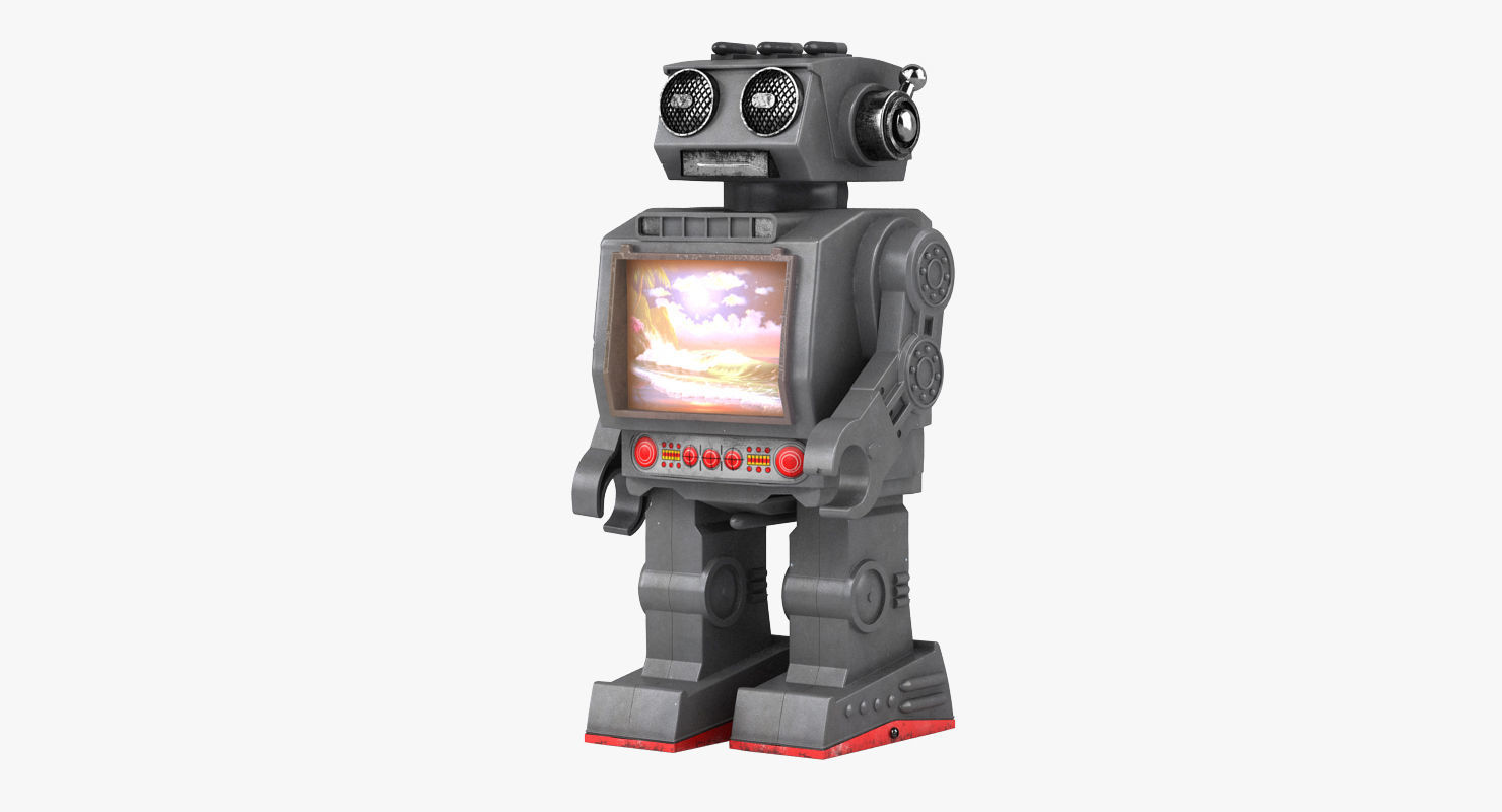 Toy Robot 3D model_7