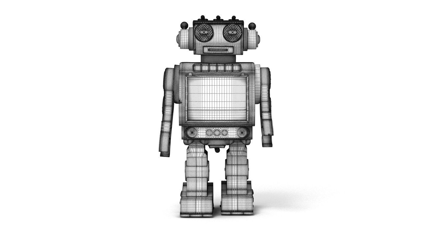 Toy Robot 3D model_12