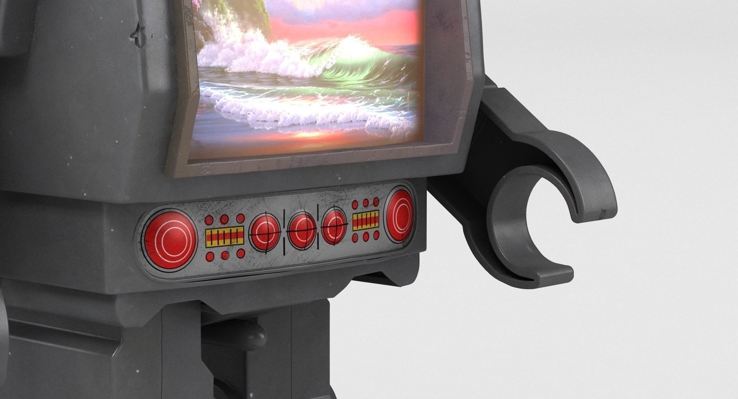 Toy Robot 3D model_5