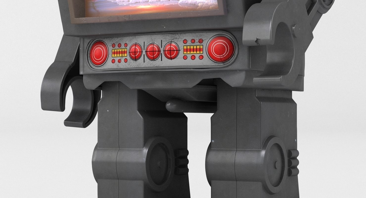 Toy Robot 3D model_3