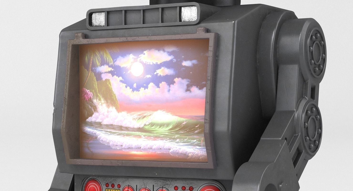 Toy Robot 3D model_2