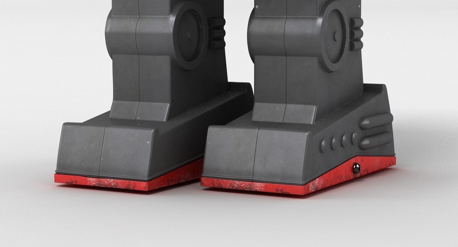 Toy Robot 3D model_4