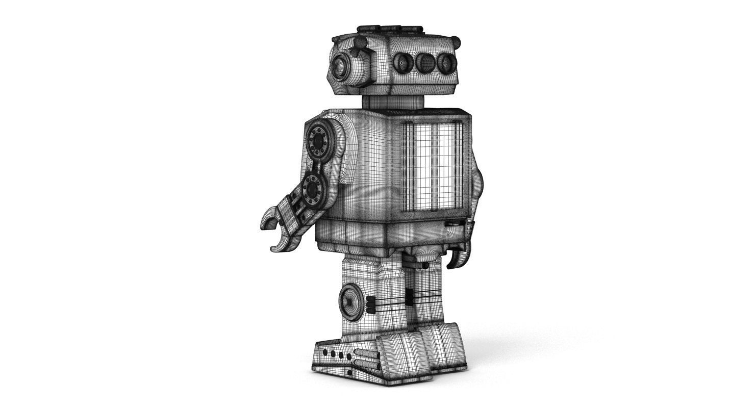 Toy Robot 3D model_16