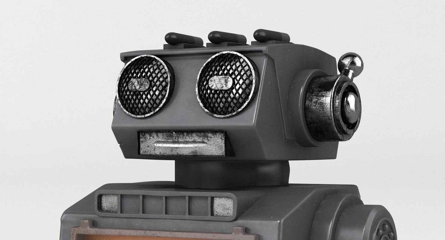 Toy Robot 3D model_1
