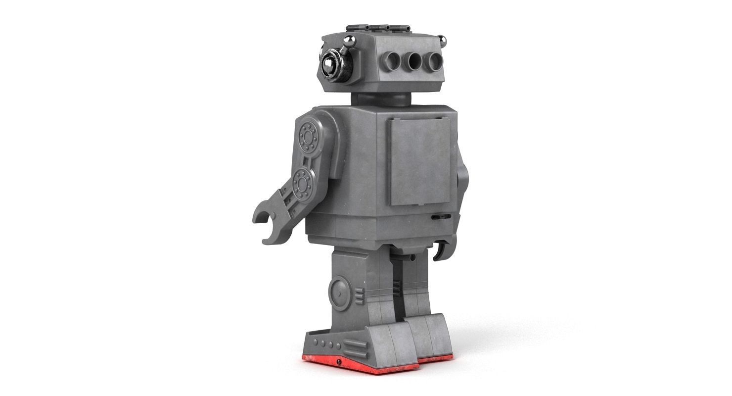 Toy Robot 3D model_15