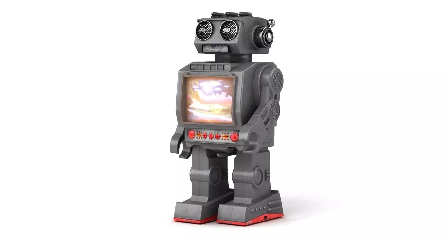 Toy Robot 3D model_0
