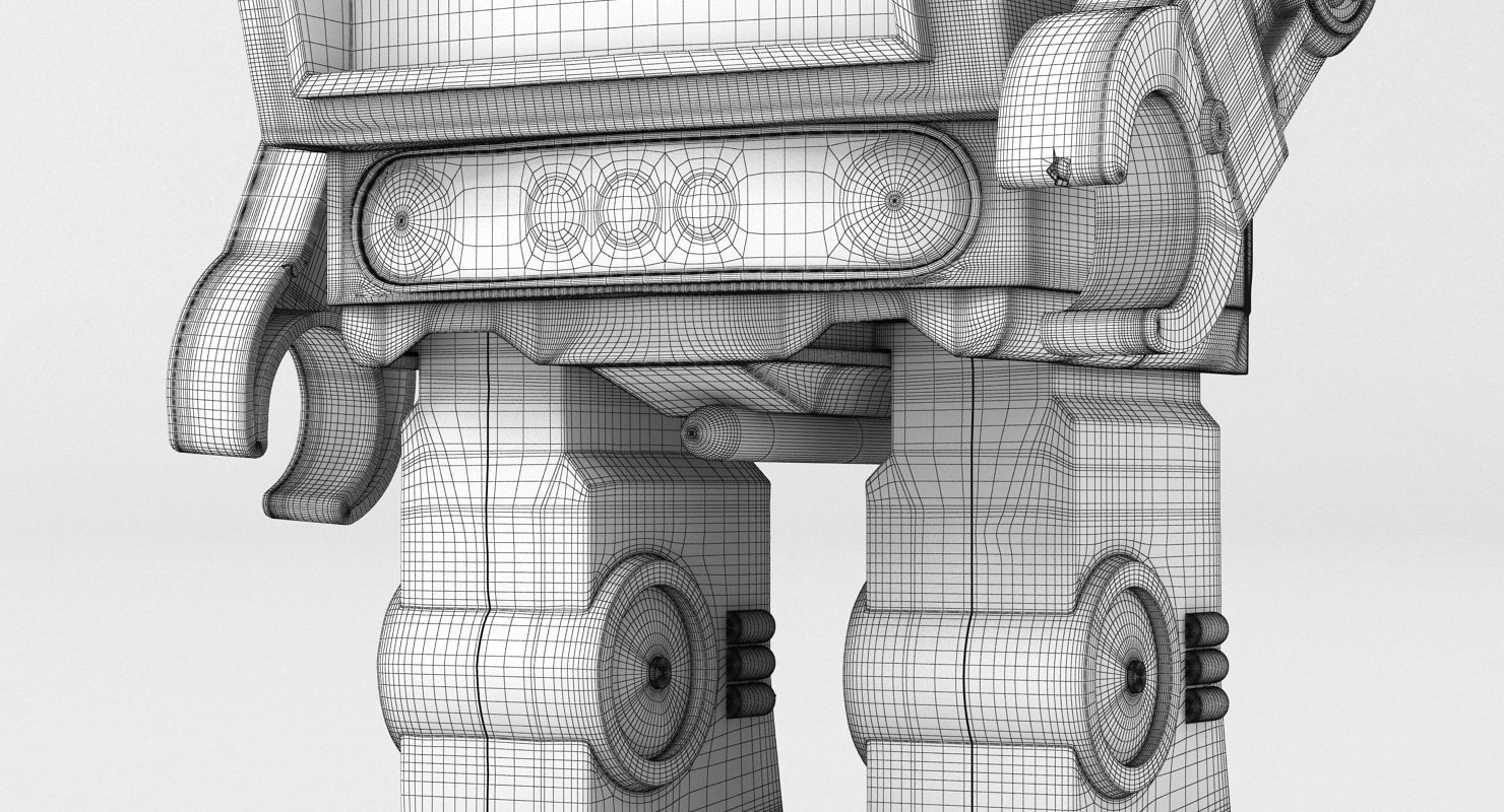 Toy Robot 3D model_6