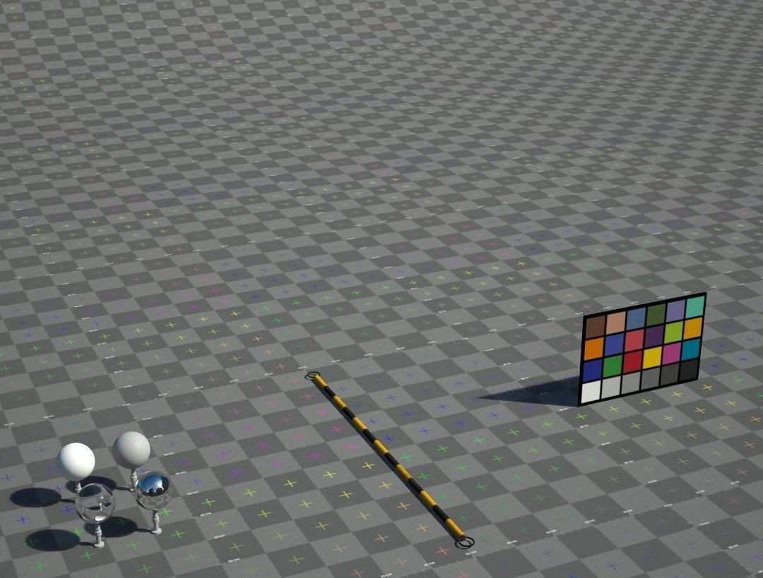 Barrier Bar Low-poly 3D model_3