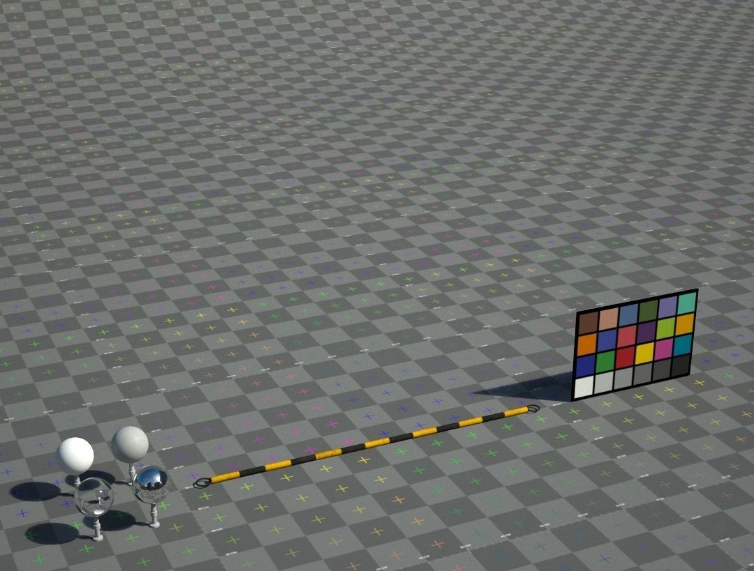 Barrier Bar Low-poly 3D model_2