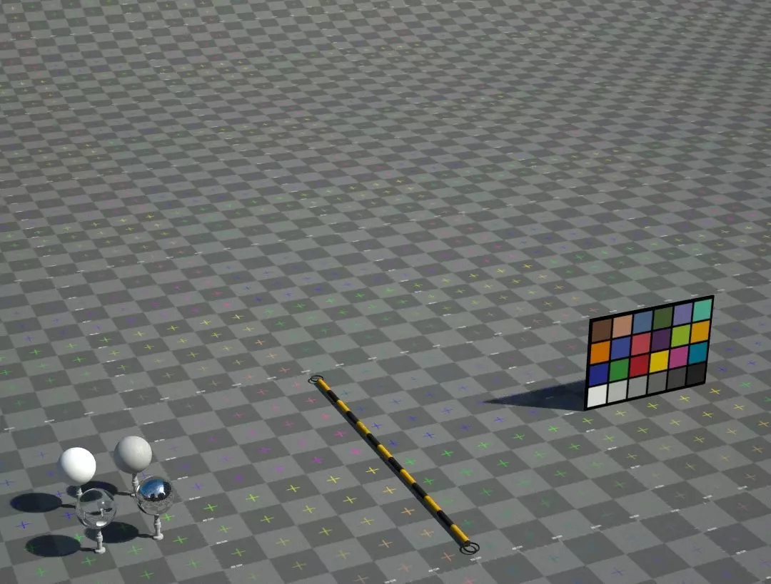 Barrier Bar Low-poly 3D model_0