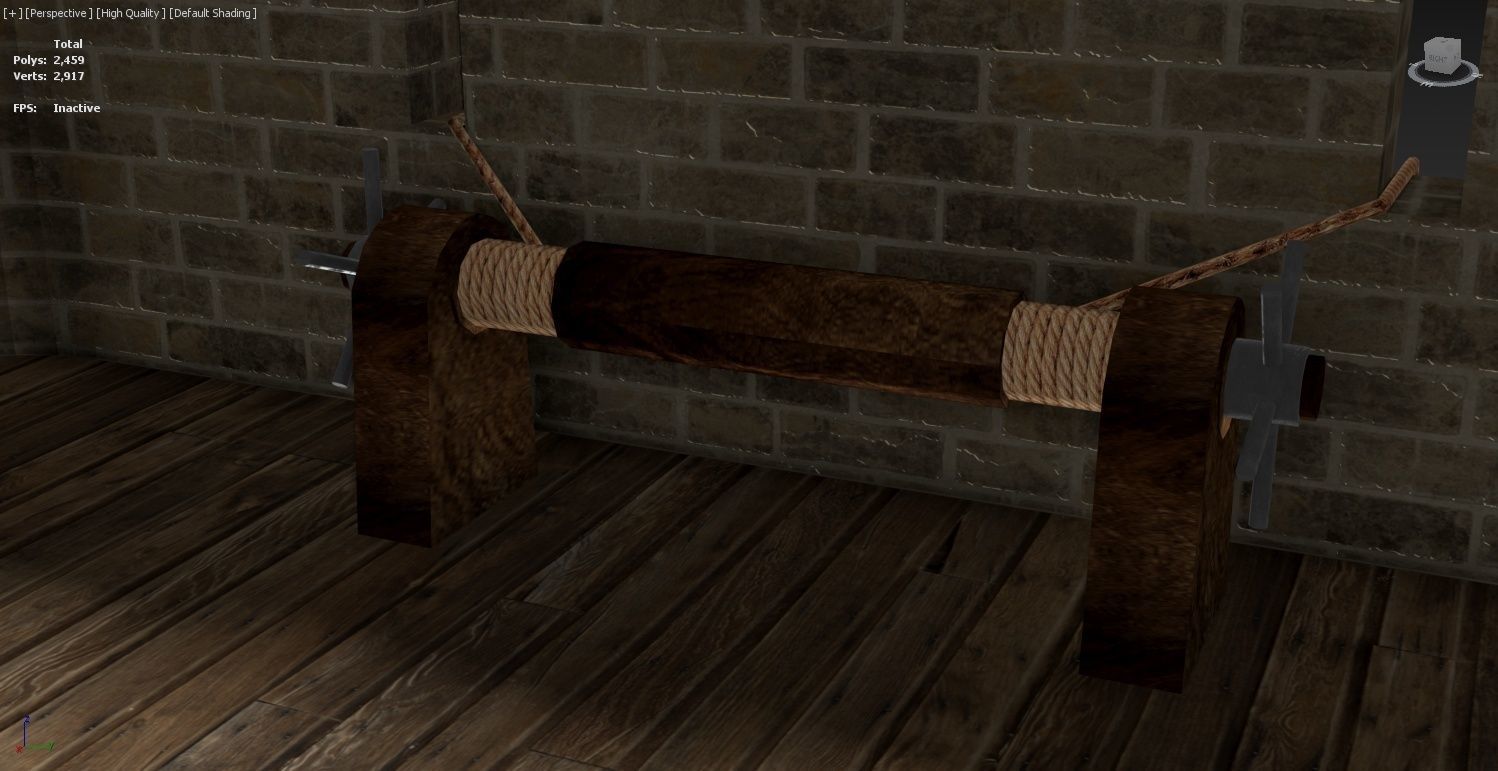 Medieval Castle Construction Set 3D model_17