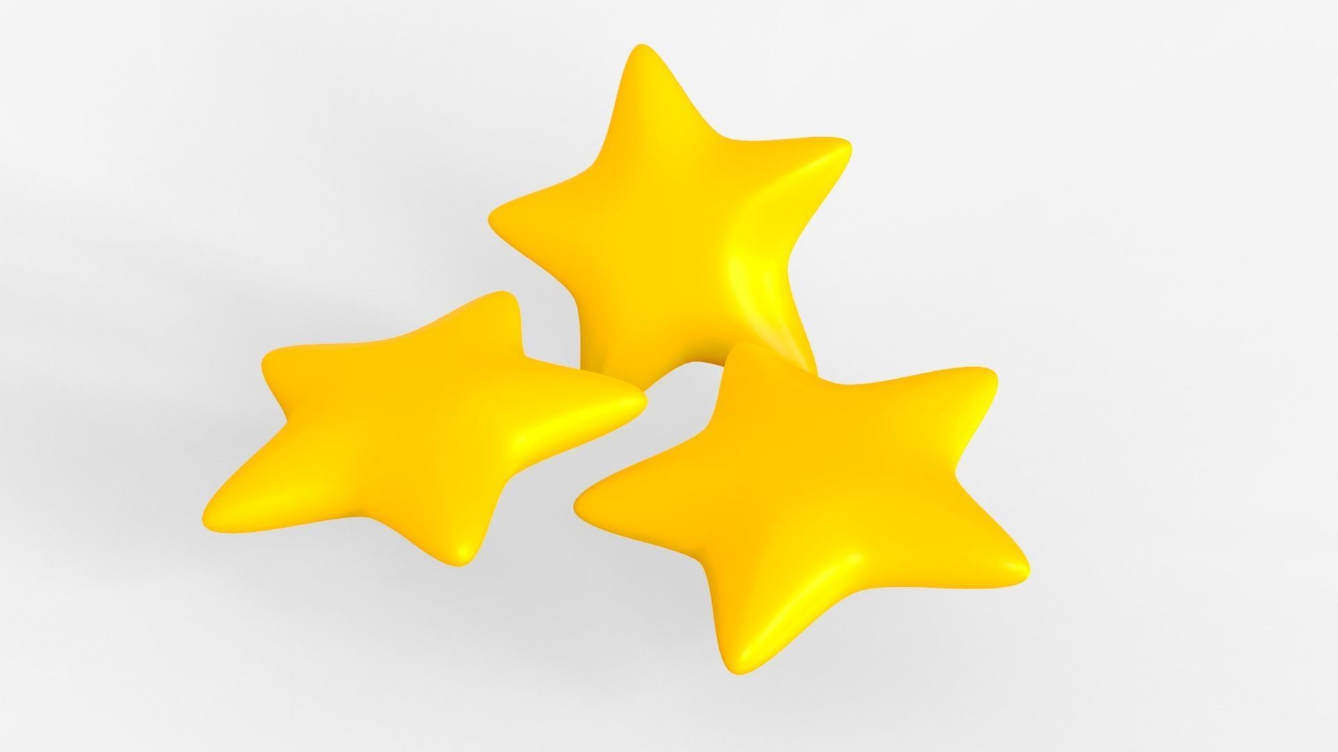 Toon Star 3D model_5