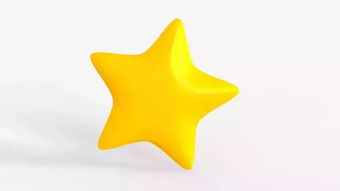 Toon Star 3D model