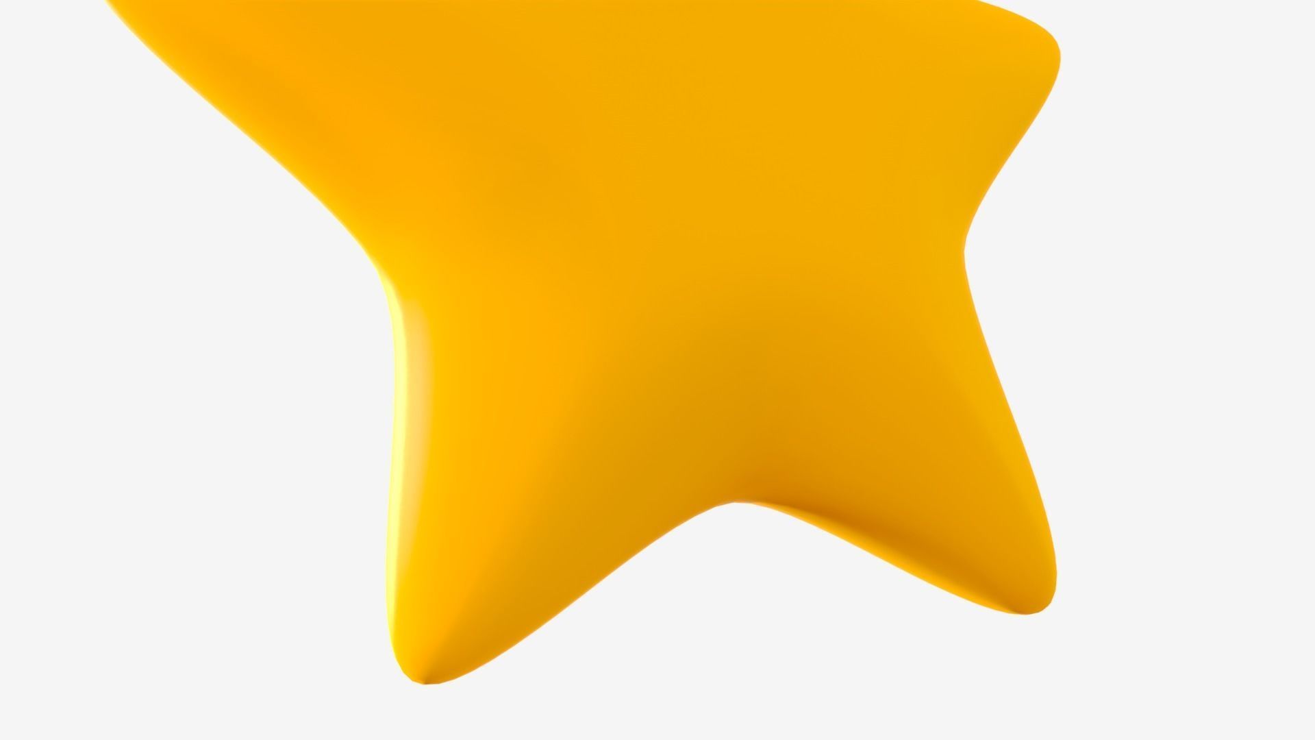 Toon Star 3D model_3