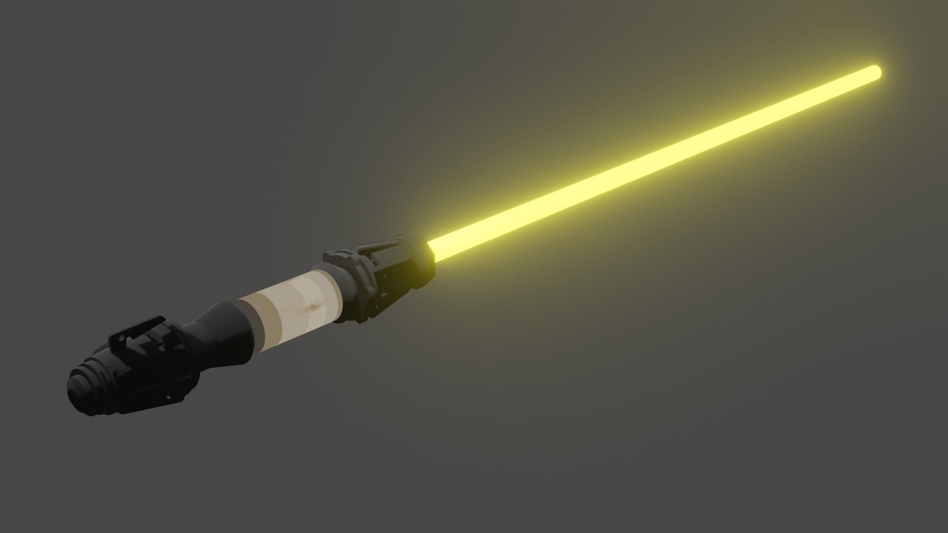 Star Wars Lightsaber--Rey Free 3D model_8