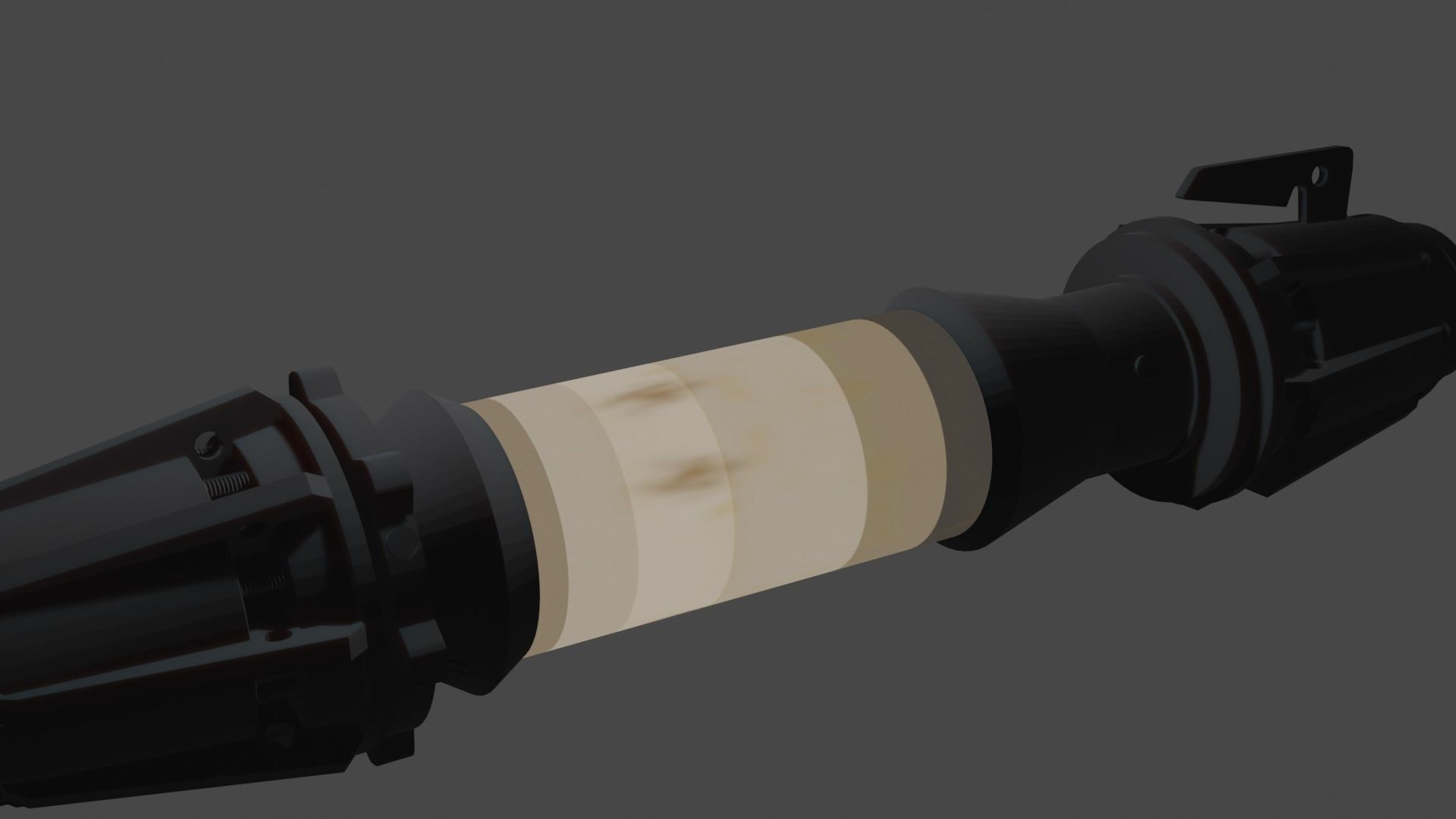 Star Wars Lightsaber--Rey Free 3D model_4