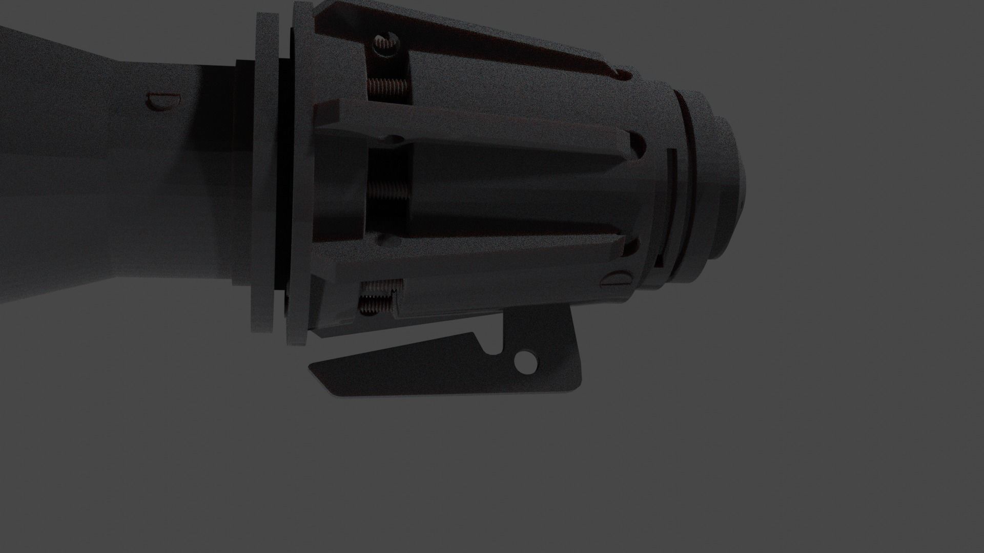 Star Wars Lightsaber--Rey Free 3D model_3